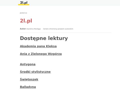 2l.pl - lektury