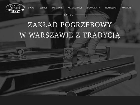 Exitus Transport zwłok Warszawa