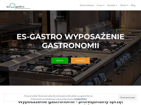 Es-gastro.pl wyposażenie gastronomii