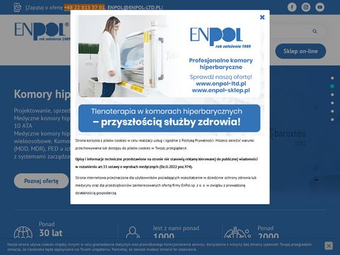Enpol-ltd.pl komory hiperbaryczne