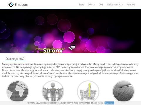 Emacom - projektowanie stron www