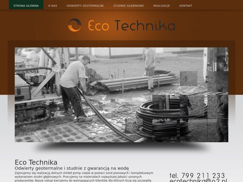 Eco-technika.pl studnie głębinowe