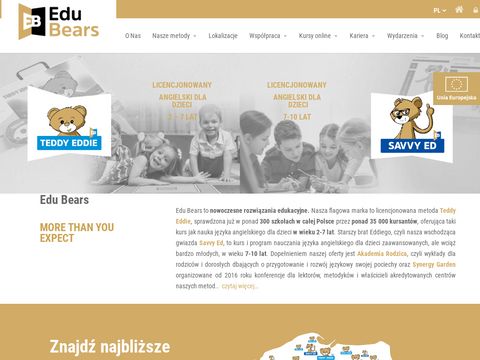 Edubears.pl - język angielski dla dzieci