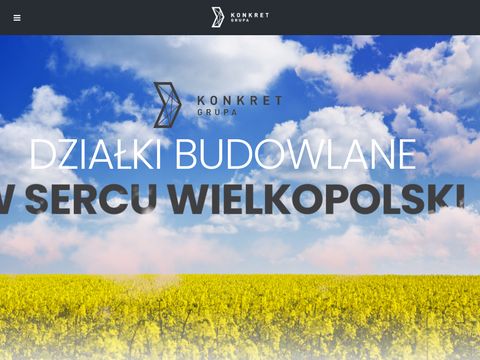 Dzialki-konkret.com budowlane