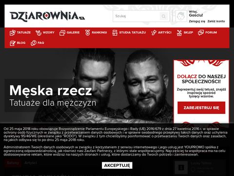 Dziarownia.pl tatuaże - męskie i damskie