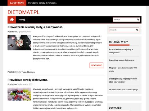Dietomat.pl odchudzanie diety online
