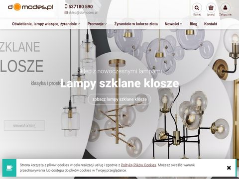 Domodes.pl sklep z nowoczesnym oświetleniem