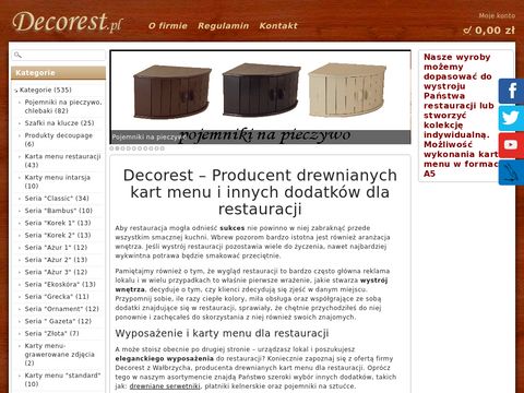 Decorest.pl grawerowanie laserowe