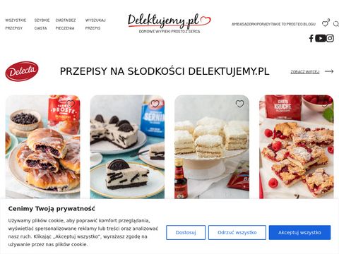 Delektujemy.pl - przepisy na ciasta