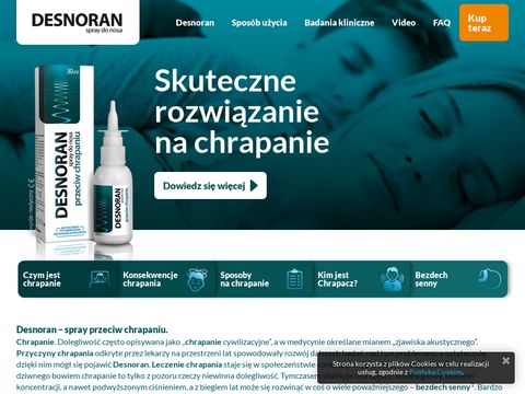 Desnoran.pl - spray przeciw chrapaniu