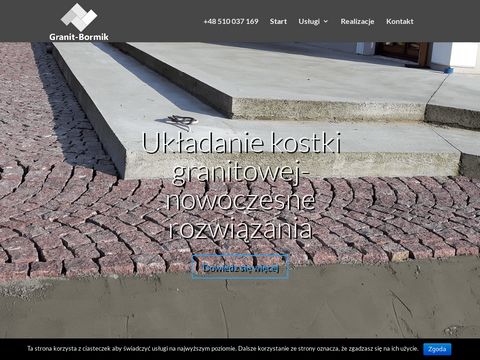 Granit-bormik.pl układanie kostki