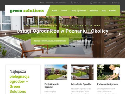 Green Solutions - zakładanie ogrodów