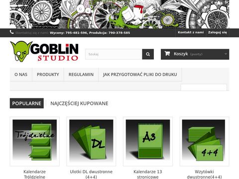 Goblin-studio.pl druk cyfrowy Kraków