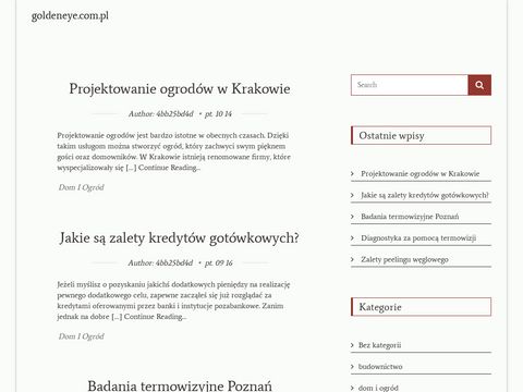 Goldeneye.com.pl - kosmetyczka Łódź