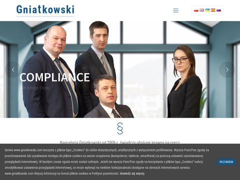 Gniatkowski.com prawo żywnościowe