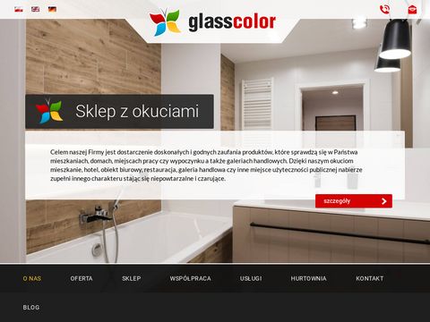 Glasscolor.pl - drzwi szklane Warszawa