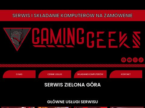 Gaminggeeks.pl - serwis komputerowy
