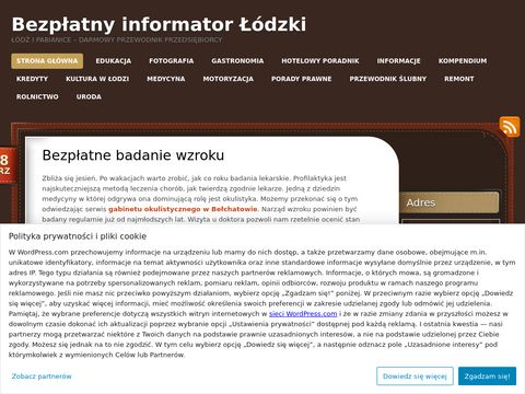 Bezpłatny informator Łódzki
