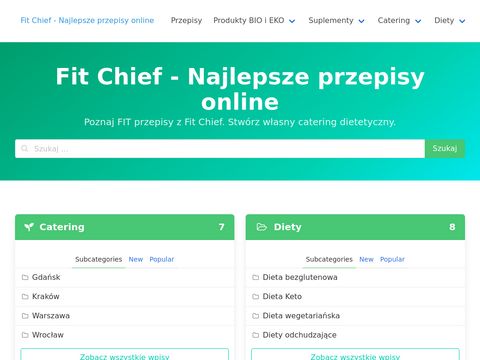 Fit-chief.pl catering dietetyczny Kraków