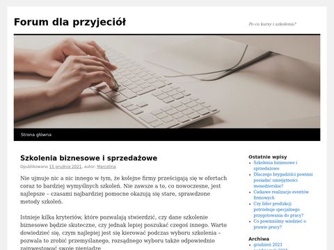 Forumdlaprzyjaciol.net.pl zapraszamy
