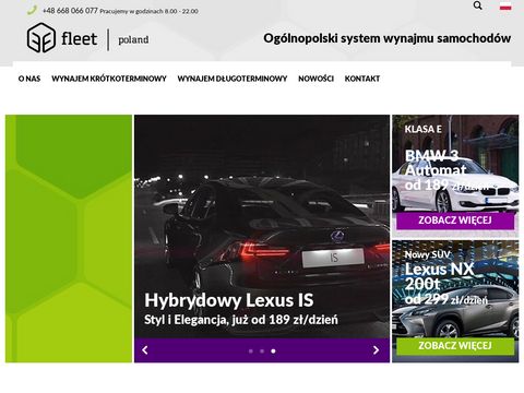 FleetPoland.pl wynajem samochodów
