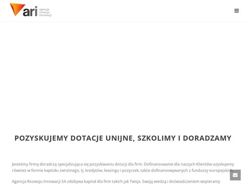 AriDotacje.pl - innowacje we Wrocławiu