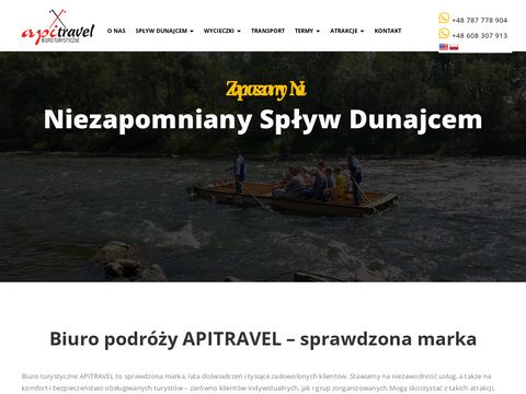 Api-travel.pl spływ dunajcem Zakopane