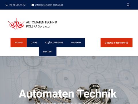 Automaten-technik.pl automaty tokarskie