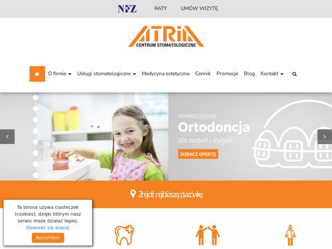 Atria.com.pl centrum stomatologiczne