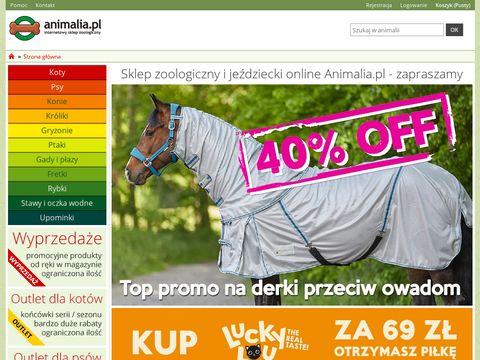 Animalia - internetowy sklep zoologiczny
