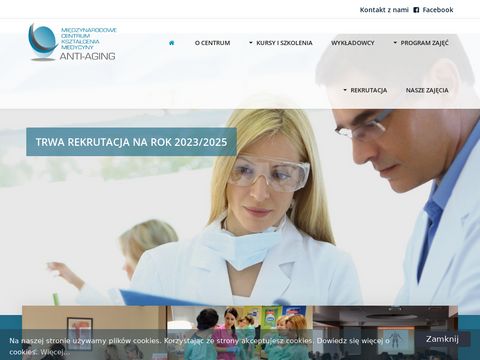 Antiaging.edu.pl studia medycyny estetyczne