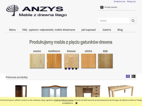 Anzys.pl meble postarzane