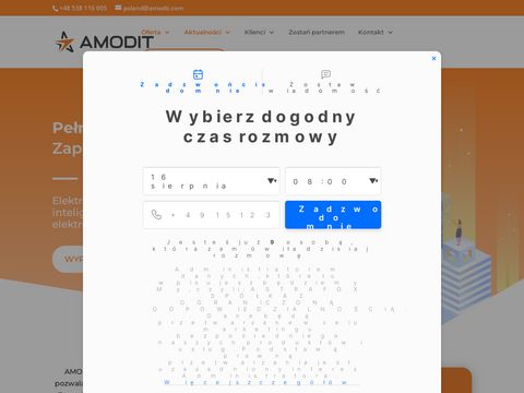 Amodit.pl obieg procesów