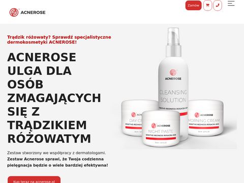 Acnerose.pl w leczeniu trądzika różowatego