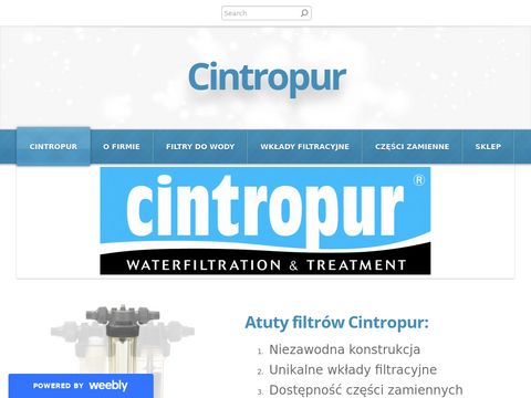 Cintropur.weebly.com filtry na cały dom