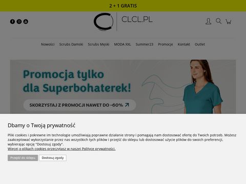 Clcl.pl - odzież medyczna