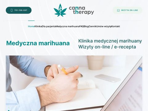 Cannatherapy.pl - medyczna marihuana