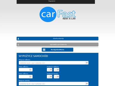 Carfast.pl wypożyczalnia aut