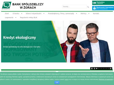 Bszory.pl bank spółdzielczy Żory