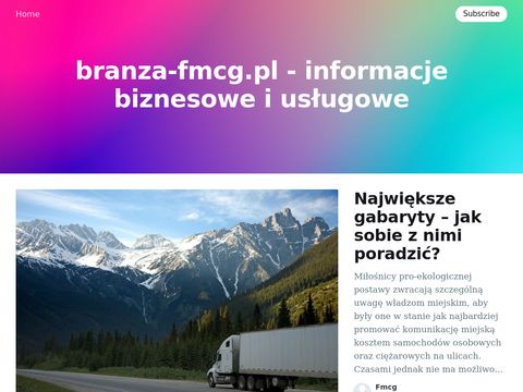 Branza-fmcg.pl wiadomości z branży retail