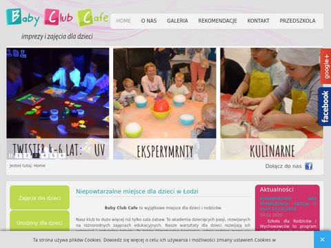 Baby Club Cafe atrakcje dla dzieci Łódź