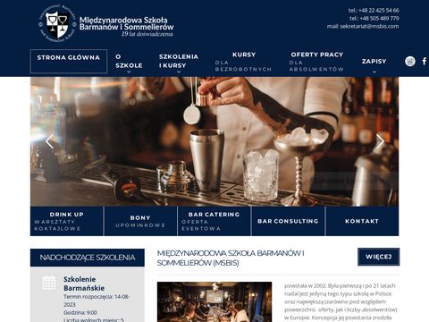 Msbis.com barman Warszawa