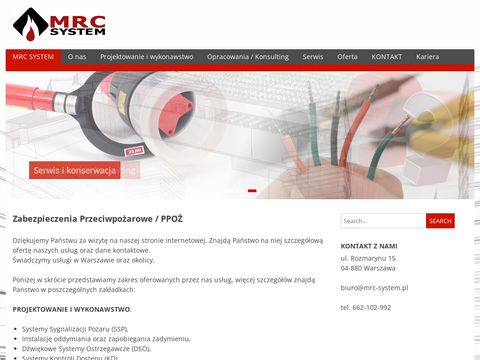 MRC System - zapobieganie zadymieniu