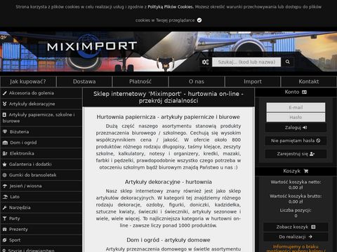 Miximport.pl - hurtownia wielobranżowa