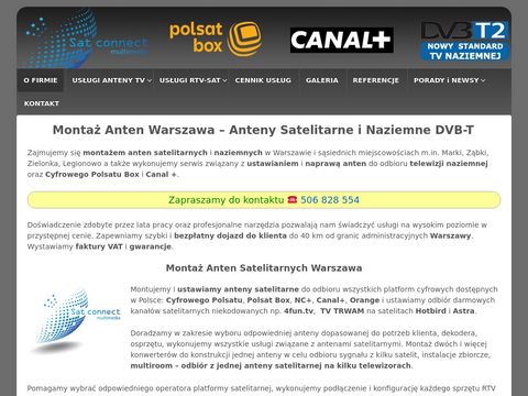 Montaż Anten Warszawa