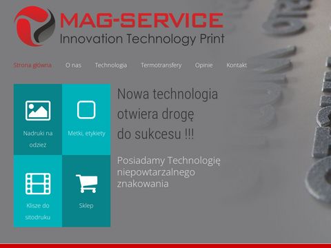 Mag-service.pl nadruki na koszulkach