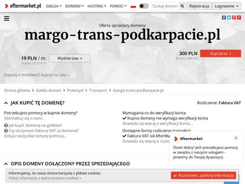 Margo-Trans-Podkarpacie usługi transportowe