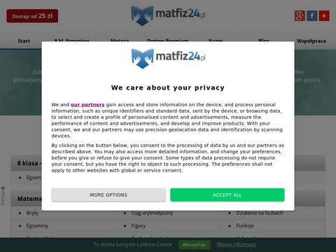 Matfiz24.pl matematyka bezboleśnie