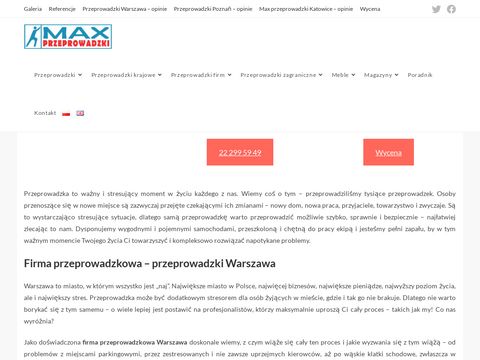Max-przeprowadzki.pl Warszawa