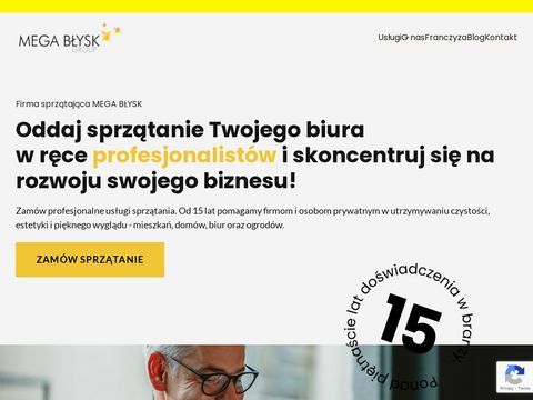 Megablysk.pl sprzątanie biur i mycie okien